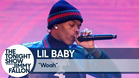 Watch Lil Baby Performs “woah” On The Tonight Show The Source