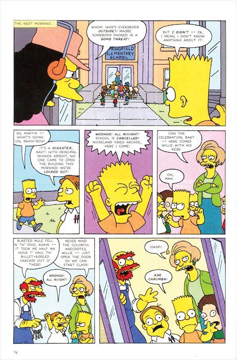Simpsons Comics Hit The Road Scholastic Shop