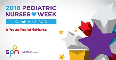 Spn On Twitter Mark Your Calendars For The 2018 Pediatric Nurses Week