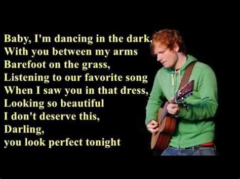 Perfect - Ed Sheeran [Lyrics] - YouTube in 2019 | Ed sheeran lyrics, Ed ...