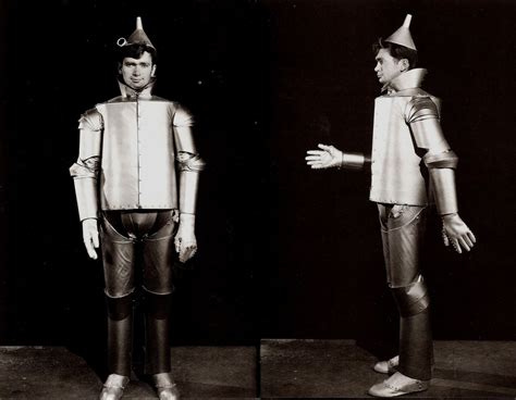 Wardrobe Test For Buddy Ebsen As The Original Tin Man In 1939 Via Spinpicks Wizard Of Oz