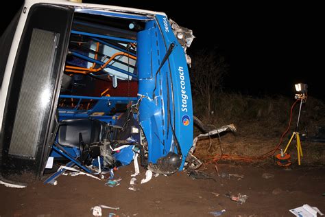 Man Dies After Stagecoach Bus Smashes Into Bridge And Flips Onto Its