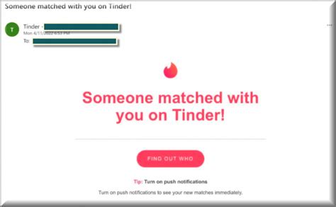 Someone Matched With You On Tinder Email Removal
