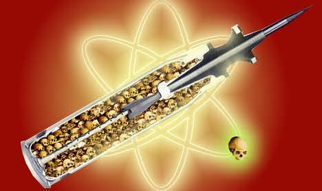 Depleted uranium is the byproduct of the enriched uranium needed to power nuclear reactors. Depleted Uranium - The Real Dirty Bombs