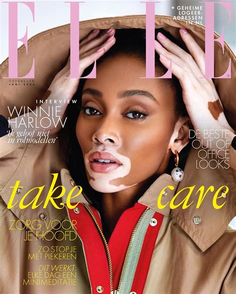 Miss Winnie Harlow Is On The Cover Of Elle Netherlands Rantm
