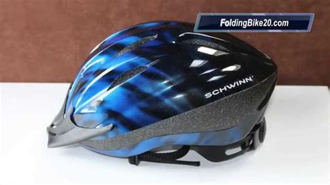 Schwinn Intercept Adult Micro Bicycle Helmet Blue Youtube