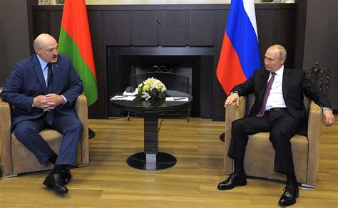 Meeting With President Of Belarus Alexander Lukashenko • President Of Russia