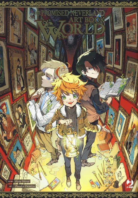 The Promised Neverland Artbook Kaiu Shirai Edizioni Bd 2022 Brossura