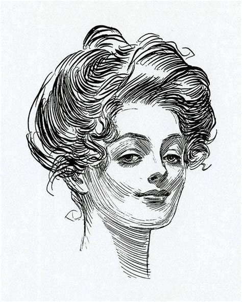 A Gibson Girl Poster By Charles Dana Gibson