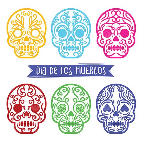 Dia Los Muertos Vector Design Images Dia De Los Muertos Festival Day