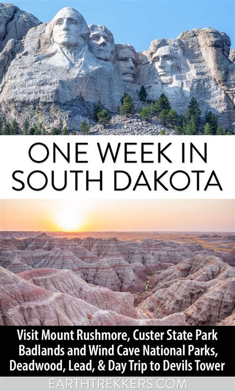 One Week In South Dakota Itinerary Black Hills The Badlands Artofit