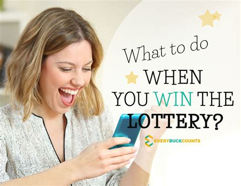 What To Do When You Win The Lottery Every Buck Counts