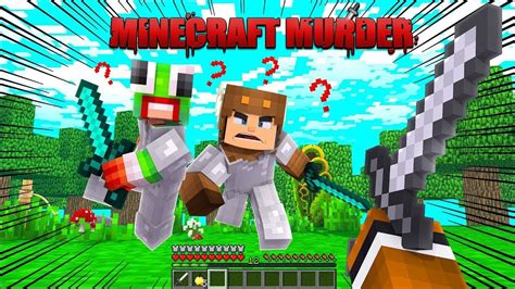 Moosecraft Vs Unspeakablegaming Vs Noob Minecraft Murder Youtube