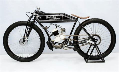 Tribute Harley Davidson Board Track Racer Builds Motorized Bicycle