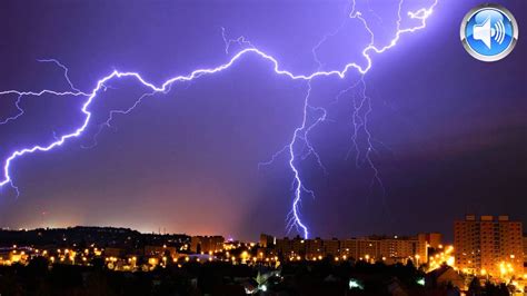 Thunderstorm Sound Effects 5 I Thunderstorm And Lightning Strike