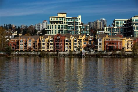 Residential District At The Waterfront Stock Image Image Of Life