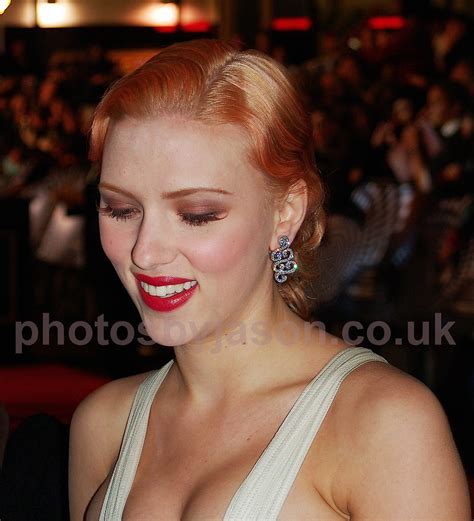 Scarlett Johansson At The London Premiere Of The Prestige Jas N