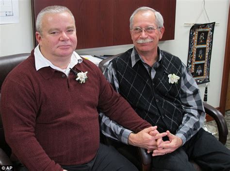 First Gay Marriage In Michigan Takes Place Despite State Ban As Couple Weds On Indian
