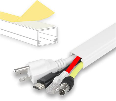 Buy 315” 32 Pcs Connectors Cord Cover For Max 4 Cables Cable Raceway
