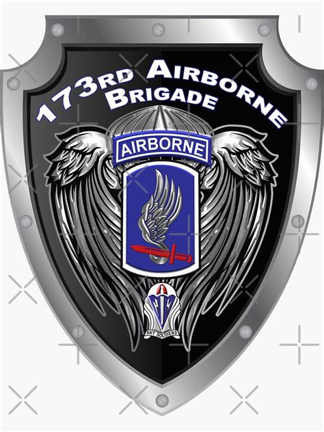 173rd Airborne Brigade Combat Team Sticker For Sale By Soldieralways