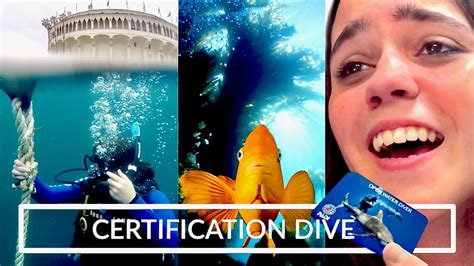 Emma Learns To Scuba Dive 🤿 Catalina Island Certification Youtube