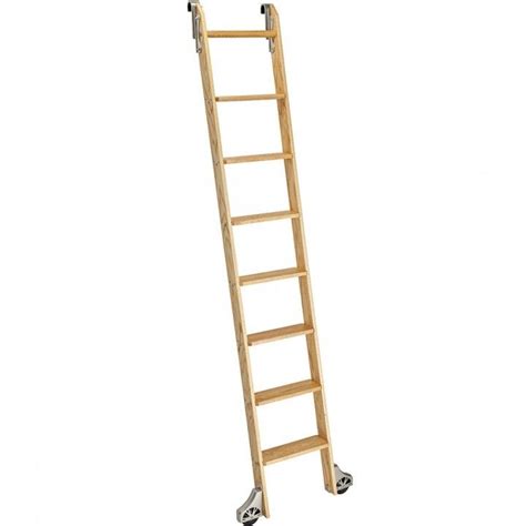 Available in your choice of finish and hardware style, rolling library ladder kits maximize your storage space for accessing bookshelves, retail shelving, wine racks, closet space and more. Rockler Classic Rolling Library Ladder - Wood Kits ...