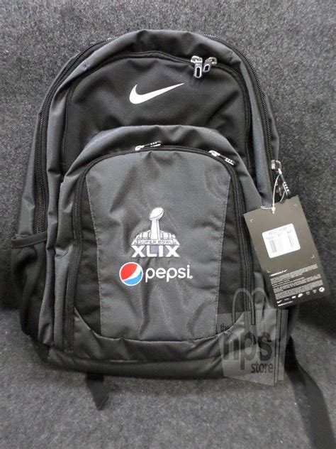 Nike Tg0243 Pepsi Super Bowl Xlix Backpack Black New Ebay