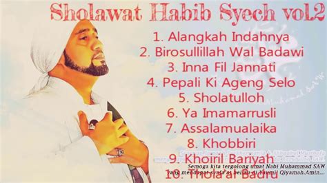 Sholawat Habib Syech Vol2 Youtube