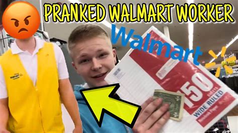 Pranking Walmart Employee Kicked Us Out Youtube