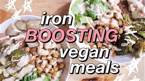 How To Boost Iron Levels On A Vegan Diet Easy Iron Rich Vegan Meals