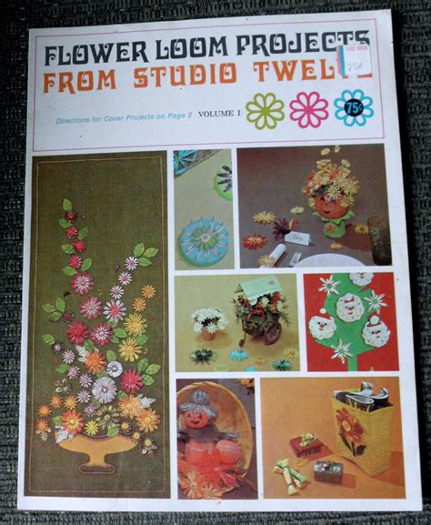 Flower Loom Projects From Studio Twelve By By Eclecticisme On Etsy