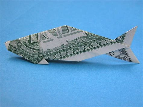 Fish Money Origami Money Origami Dollar Origami Origami Art