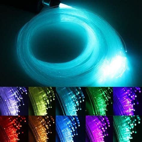 The fiber optic fabric creates a dazzling luminous effect along the table runner's surface that'll make your mealtime presentation look like that of a four star hotel. 2M DIY 16W RGB 150 PCS LED Fiber Optic Star Ceiling Lights Kit 0,75MM + 24 IR Afstandsbediening ...