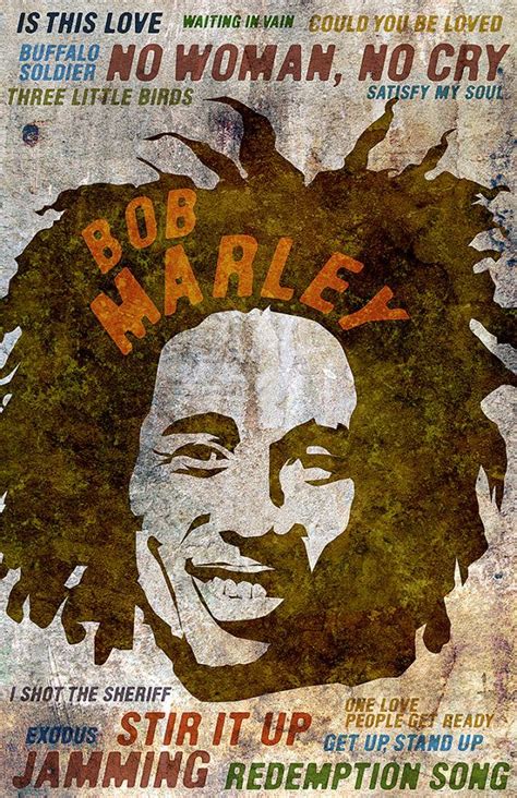 Bob Marley Posters Hubert Cotton