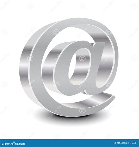 Email Sign Stock Vector Illustration Of Sign Computer 20545650