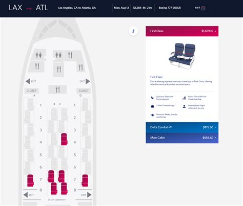 Delta Boeing Business Class Seat Map Brokeasshome Com