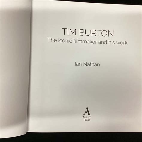 Tim Burton The Iconic Filmmaker And His Works