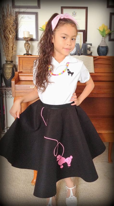 Lifes Perception And Inspiration 1950s Poodle Skirt Outfit