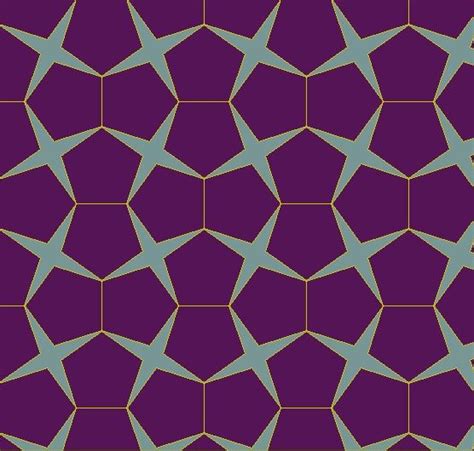 Islamic Color Tile Lattice Window Color Floortile Tessellation Batik Fabric Patterns