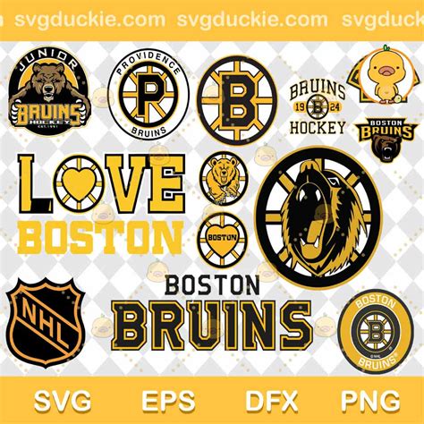 Boston Bruins Vintage Logo Svg Boston Bruins Logo Svg