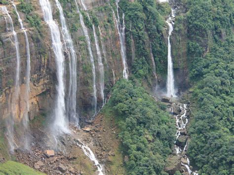 Nohkalikai Falls Shillong Get The Detail Of Nohkalikai Falls On