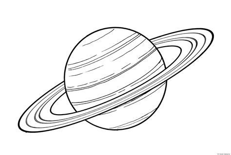 Сатурн Рисунки 67 фото