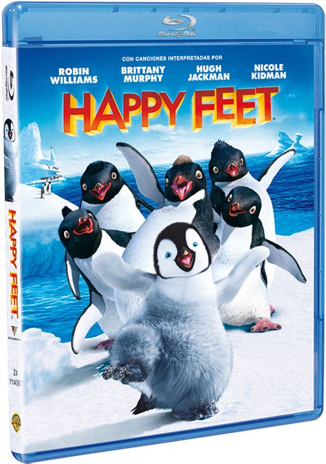 Carátula De Happy Feet Blu Ray