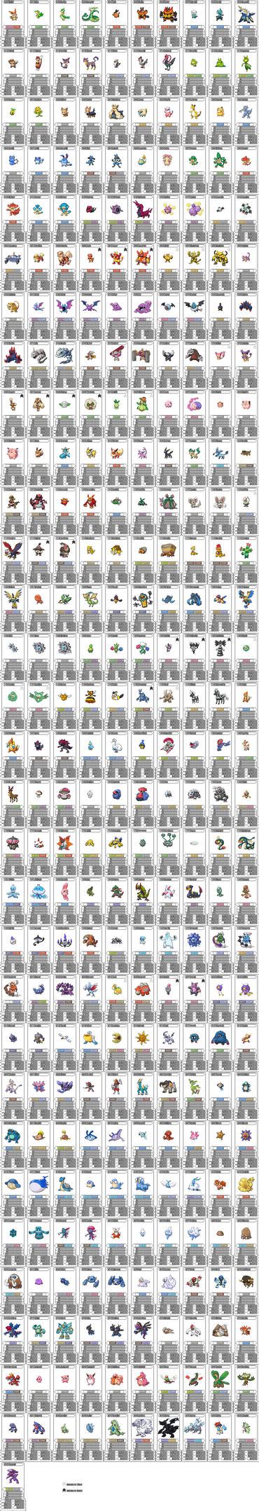 Pokemon Black 2 And White 2 Pokedex By Elusive Umbreon On Deviantart