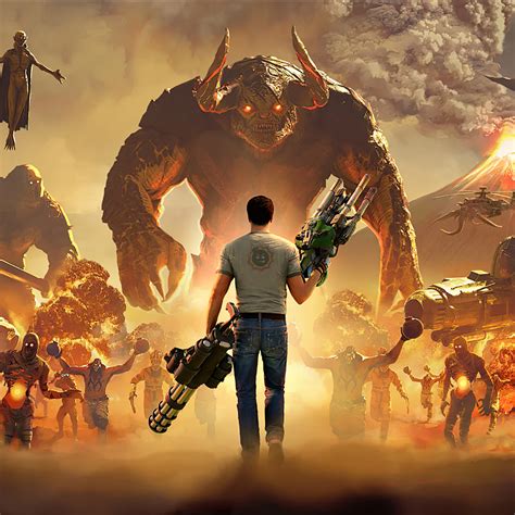 Please contact us if you want to publish a most badass wallpaper on our site. 2048x2048 Serious Sam 4 Planet Badass Ipad Air Wallpaper ...