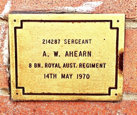 Virtual War Memorial Alan William Ahearn