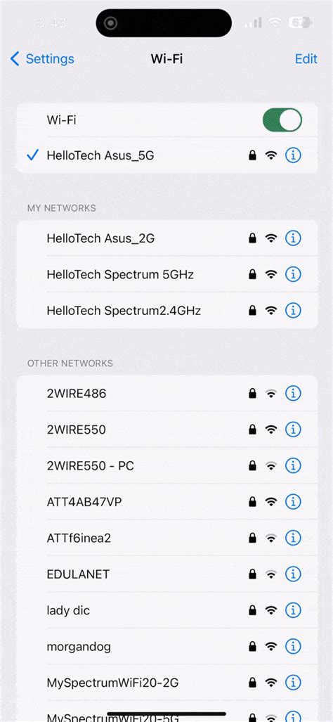 How To Share Your Wifi Password On An Iphone Hellotech How