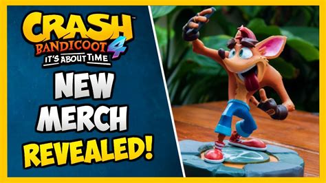 New Crash Bandicoot 4 News Official Merchandise Revealed Figurine