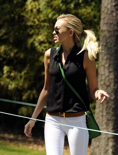 Paulina Gretzky And Her White Pants Spotted At The 2014 Masters