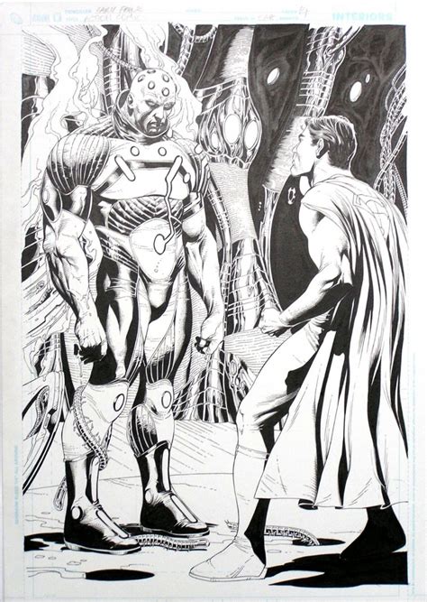 Gary Frank Superman Action 868 Splash Brainiac Cover In Tommy